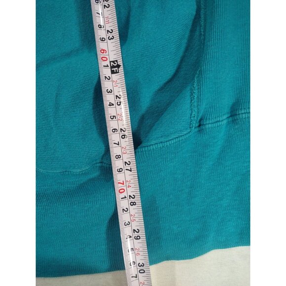 Vintage 90s Champion Reverse Weave Logo Blue Crewneck Sweatshirt XL  Mad… - Picture 9 of 9